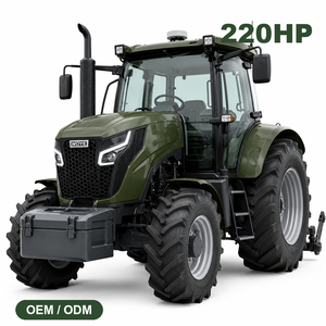 รถแทรกเตอร์สมรรถนะสูง 220 แรงม้า ขับเคลื่อน 4 ล้อ ล้อใหญ่ สำหรับขาย รถแทรกเตอร์การเกษตร เครื่องจักรกลการเกษตร - Product Image 1