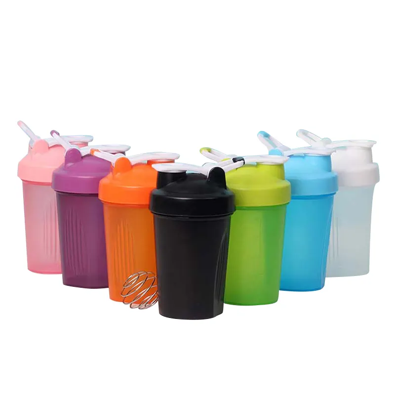 400ml Wholesale Plastic Shakers Protein Shaker Gym Eco Friendly Shaker Bottle With Mixing Ball