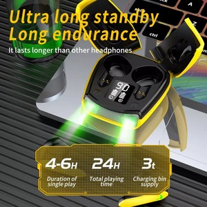 OEM-auriculares inalámbricos con tijera para videojuegos, cascos intrauditivos con luz LED RGB, <span class=keywords><strong>Bluetooth</strong></span>, IPX5, ANC, 2022 - Product Image 5