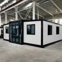 Casa Contenedor Expandible de 20 y 30 pies, Alojamiento Prefabricado para Trabajadores en Obras de Construcción y Campamentos Laborales