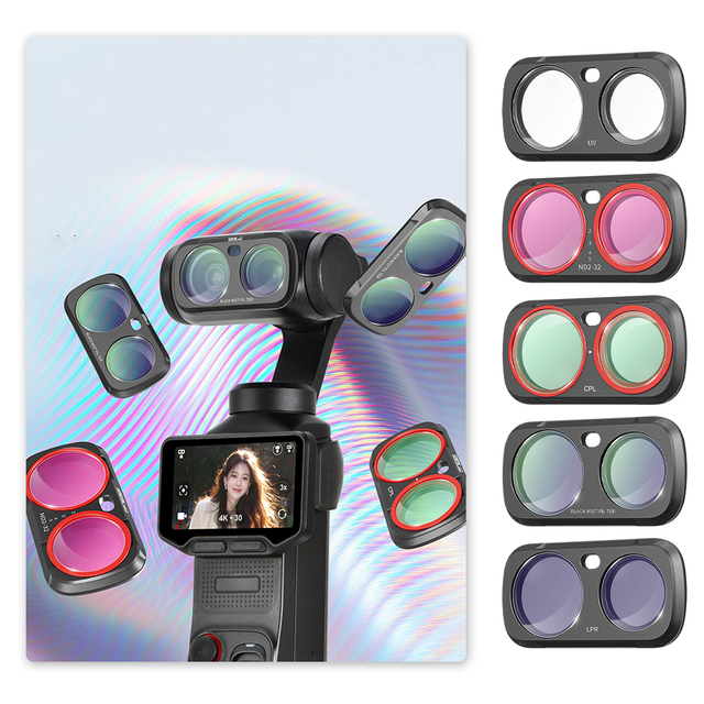 Lens Filter for Insta360 Luna Ultra UV CPL Black Mist Adjustable VND ND2-32 Glass for Insta360 Luna Ultra Camera Accessories