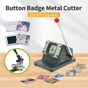 Hướng dẫn sử dụng 55 mét vuông Huy hiệu máy tất cả các kim loại tinplate huy hiệu Máy làm với khuôn nút bấm máy - Product Image 6