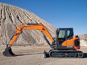 紧凑高效小型挖掘机 DX89R-7 0.28m³铲斗 快速响应迷你挖掘机 小型果园项目 - Product Image 3