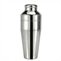 Shaker à cocktails français de luxe en acier inoxydable avec finition miroir, capacité 500 ml, logo personnalisé, vente chaude en usine, pour bar à domicile et hôtel