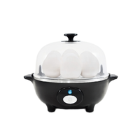 Cuiseur à oeufs électrique Fonction de cuisson à la vapeur automatique Nouveau design en acier inoxydable durable pour un usage domestique