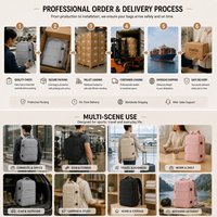 Sac à dos pour ordinateur portable en Oxford durable, antivol, imperméable, 40L, avec logo personnalisé OEM ODM |   Grande capacité |   Usine certifiée BSCI |   Quantité minimale de commande faible