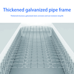 Ngoài trời Tùy chỉnh cấu trúc khung thép di động đẩy và kéo Lều tán đổ với bánh xe - Product Image 4