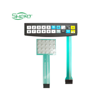 Panel de Teclado Metálico Flexible Personalizado para Fabricación de Electrónica Inteligente, Interruptor de Membrana para PC, para Equipos Médicos