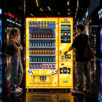 Distributeur automatique innovant de type boîte mince avec SDK pour cartes à collectionner et cosmétiques, paiement multiple, approvisionnement mondial