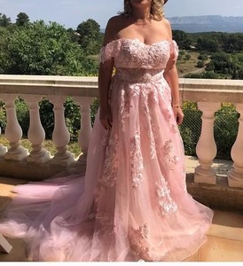 Nuovo abito <span class=keywords><strong>da</strong></span> <span class=keywords><strong>cerimonia</strong></span> illusione gonna a spalle scoperte principessa gonna galleggiante in garza tubo ultimo piano gonna <span class=keywords><strong>da</strong></span> sposa <span class=keywords><strong>da</strong></span> donna - Product Image 4