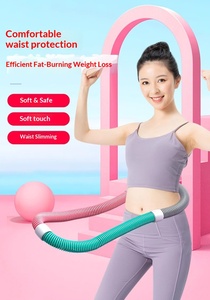 Aro de <span class=keywords><strong>Hula</strong></span> <span class=keywords><strong>Hoop</strong></span> de Espuma Desmontable y Luminoso, Personalizado de Fábrica, Moldeado por Soplado, para Realce de Senos y Estética - Product Image 2