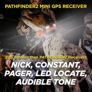 Dogtra Pathfinder2 <b>Mini</b> Additional Receiver GPS Tracker Collar Black <b>LED</b> <b>Light</b> Waterproof Real Time Tracking - Product Image 3