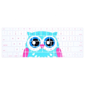 Images de polices mignonnes conception animale couverture de <span class=keywords><strong>clavier</strong></span> en Silicone personnalisée Film de <span class=keywords><strong>protection</strong></span> de <span class=keywords><strong>clavier</strong></span> d'ordinateur portable pour <span class=keywords><strong>macbook</strong></span> 12 pouces - Product Image 1