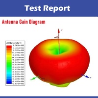 Antenne MIMO 360 à gain élevé 600-6000 MHz 6 GHz 12 dB 5G 4G 3G WiFi °   Antenne omnidirectionnelle verticale TS9 CRC9 pour routeur AP CPE