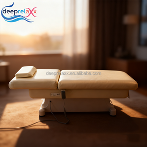Lit de <span class=keywords><strong>massage</strong></span> multifonction réglable pour salon de beauté (modèle électrique) 2 moteurs, adapté aux salons de beauté et aux salons de <span class=keywords><strong>massage</strong></span> - Product Image 1