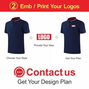 Polo de Polo en coton uni, à col contrasté, nouveau Design, vente d'usine, - Product Image 4