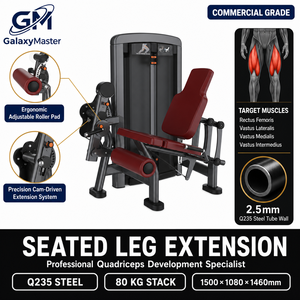 Máquina Comercial <span class=keywords><strong>de</strong></span> Extensión <span class=keywords><strong>de</strong></span> Piernas Sentado, Equipo <span class=keywords><strong>de</strong></span> Entrenamiento <span class=keywords><strong>de</strong></span> Cuádriceps, Estructura <span class=keywords><strong>de</strong></span> Acero Q235, Entrenador <span class=keywords><strong>de</strong></span> Fuerza para Gimnasio <span class=keywords><strong>de</strong></span> Alta Resistencia - Product Image 1