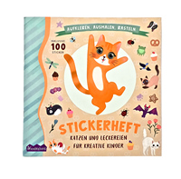 Proceso UV Soft Cover Color Sticker Books para niños Libros de imágenes