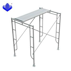 Andamio galvanizado de 1,5 m Plataforma de 1,26 M Acero resistente para proyectos de construcción - Product Image 2