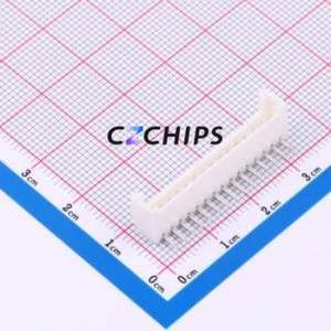 ZX-HY2.0-15PWZ Wire-to-Board Pin Header Bent Lead Through Hole,P=2mm Connector 1x15P 2mm Right Angle Insert HY - Product Image 1