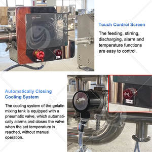 Machine automatique de fabrication de guimauves fourrées au chocolat OCEAN, ligne de production de confiture, de crème glacée et de barbe à papa - Product Image 3