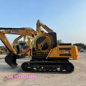 Geluidsarme Middelgrote Graafmachine Voor Campus Landscaping <span class=keywords><strong>Sany</strong></span> <span class=keywords><strong>Sy135c</strong></span> Gebruikte Graafmachine Te Koop - Product Image 1