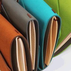 Cuadernos de Cuero PU de Lujo, Fabricante de Cuadernos con Logotipo Personalizado, Diseño A5, Cuaderno con Banda Elástica Personalizada - Product Image 4