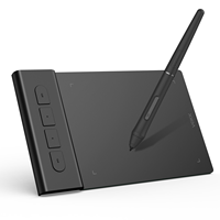 En stock tamaño pequeño 4*3 área activa VEIKK VK430 tableta de dibujo gráfico para reproductor OSU