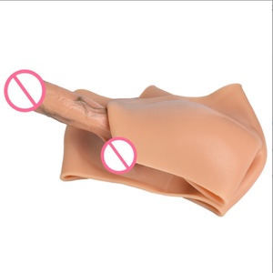Silicone Leather Pants Wearing <b>Dildos</b> for Female Masturbation Orgasm Sex Toys Lesbian Wearing Silicone Pants Adults - Product Image 4