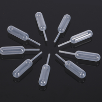 4ml remplissage jetable avec pailles de confiture jus presser pipette pâtisserie décoration assaisonnement cuisson plastique presser compte-gouttes tube
