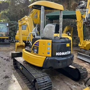 Used Komatsu40 MiniCrawler Excavator 4Ton 0.1m³<b>Bucket</b> Original Japan Brand <b>Small</b> Construction Excavator Low Hours Good Condition - Product Image 4