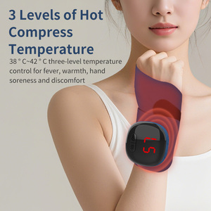 Alat Pijat Tangan Elektrik dengan Pemanas Tanpa Kabel, Bantalan Pemanas Pergelangan Tangan TES, <span class=keywords><strong>Stimulator</strong></span> Otot untuk Terapi Pereda Nyeri - Product Image 5