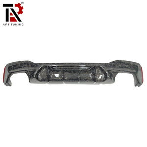 Difusor Trasero Competitivo G30 F90, Kit de Conversión de Labio de Parachoques Trasero de Fibra de Carbono Forjada para <span class=keywords><strong>BMW</strong></span> Serie 5 G30 G38 <span class=keywords><strong>M5</strong></span> F90, Kit de Carrocería - Product Image 3