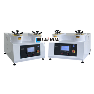 <span class=keywords><strong>Presse</strong></span> de montage métallographique à double tête pour échantillons, machine automatique d'incrustation de spécimens métallographiques - Product Image 1