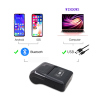 Mini imprimante de reçus thermique portable bluetooth alimentée par batterie imprimante portable pos Pocket Mobile Handheld