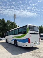 Bus électrique de luxe à 46 places pour utilisation quotidienne, carrosserie propre, double étage, grand bus automatique performant