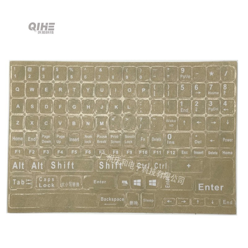 Keyboard <strong>Key</strong> Stickers English Skin Full <strong>Key</strong> Us Version Label for <strong>macbook</strong> 13/14/15inch Transparent Waterproof Stickers