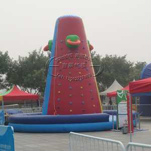 Inflatable <b>Climbing</b> <b>Wall</b> Outdoor PVC Material For Children Playground With Thickened Design - Product Image 1