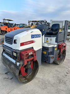 Compacteur d'occasion DYNAPAC CC1200 VI à double tambour vibrant pour le compactage du sol, d'occasion, original Dynapac CC1200, rouleau compresseur - Product Image 5