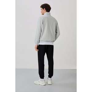 Conjunto Deportivo Herbert Ta para Hombre, Color Negro Piedra, Casual, Transpirable, con Cuello Alto, Pantalones Deportivos, Talla Adulto - Product Image 1