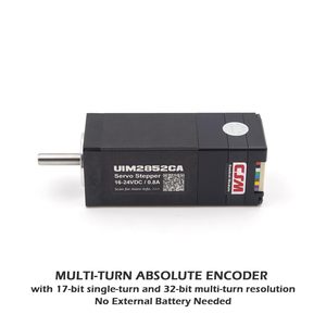 มอเตอร์เซอร์โวสเต็ปเปอร์ Uirobot Uim2852ca 16-24Vdc 0.8A แกน 5 มม. Nema 11 ไฮบริด 2 เฟส 3000 รอบต่อนาที - Product Image 3