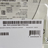 Intel D3-S4620 S4620 1.92T SSD SSD D3 S4620 Series 1.92TB 6Gbps SATA campuran penggunaan SATA SSD bagian Server