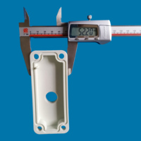 Plaque de silencieux en plastique 01-3181-20 pour pompe à double diaphragme pneumatique basse pression Wilden P1/P2, valve à air de 0,5 pouce