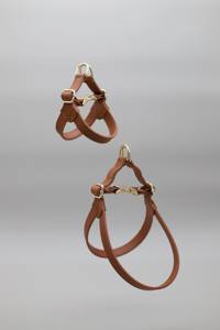 Arnés de cuero ajustable duradero para perros, hecho a mano para mascotas | Ajuste cómodo para perros pequeños y grandes - Product Image 4
