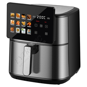Hot Selling 8L Digital Touchscreen Air Fryer Oil Free Smart Stainless Steel Air Fryer Healthy Cooking With 12 <b>Preset</b> Menus Large - Product Image 2