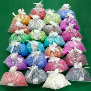 Purpurina de Poliéster al por Mayor, 1 Kilo, Purpurina Extra Fina Mixta para Uñas y Manualidades Navideñas, Muestra Gratis - Product Image 1