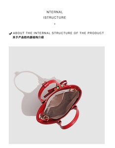 Nuevos Bolsos de Hombro de Lujo para Mujer, de Cuero PU con una Sola Correa, Estilo Vintage, con Cierre, Diseño Clásico, Color Bronceado, Moda Vegetariana, Marca Tanjing - Product Image 6