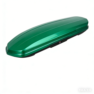 Boîte de <span class=keywords><strong>toit</strong></span> moyenne 680L avec barres transversales pour les voyages de week-end et les sports de plein air - Product Image 4