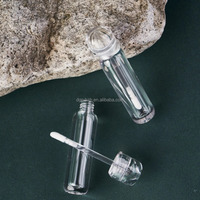 Flacon de brillant à lèvres transparent vide de 3 ml en stock – Tube innovant pour emballage cosmétique et maquillage (rouge à lèvres)