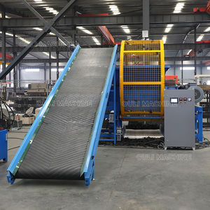 저비용 무거운 의무 산업 폐기물 타이어 분쇄기, 타이어 스크랩 자동차 범퍼 파쇄 기계 - Product Image 2